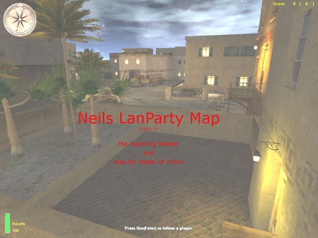Neils LanParty Map