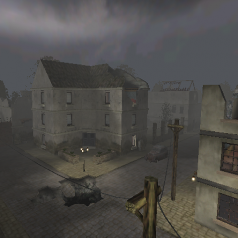 Bombedvillage