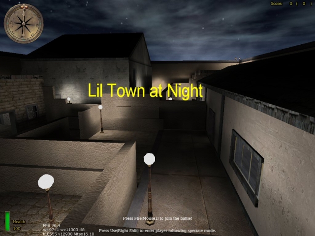 Lil Town At Night