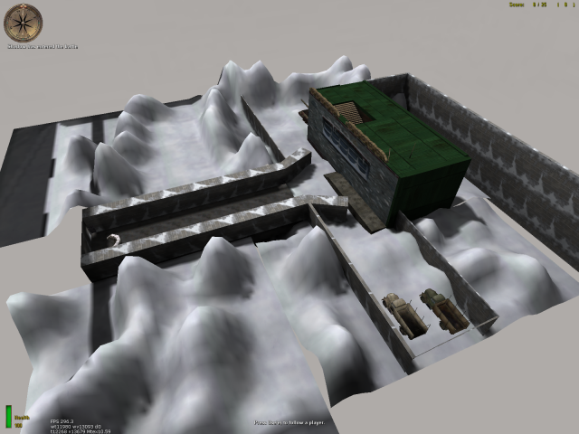 Snowy Runway