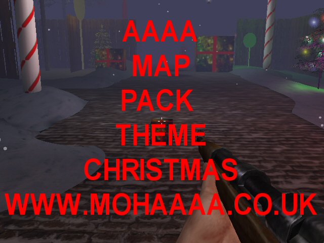 AAAA MOHAA MAP PACK - THEME CHRISTMAS