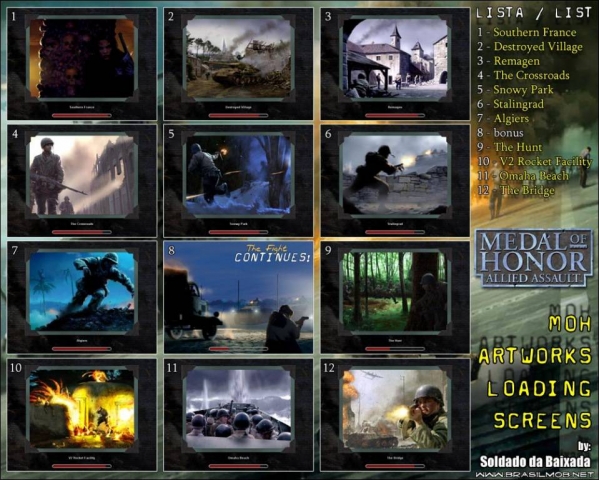 Moh Artwork Loading Screens