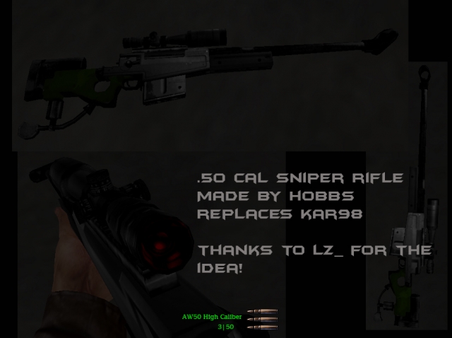 50 Cal Sniper Rifle