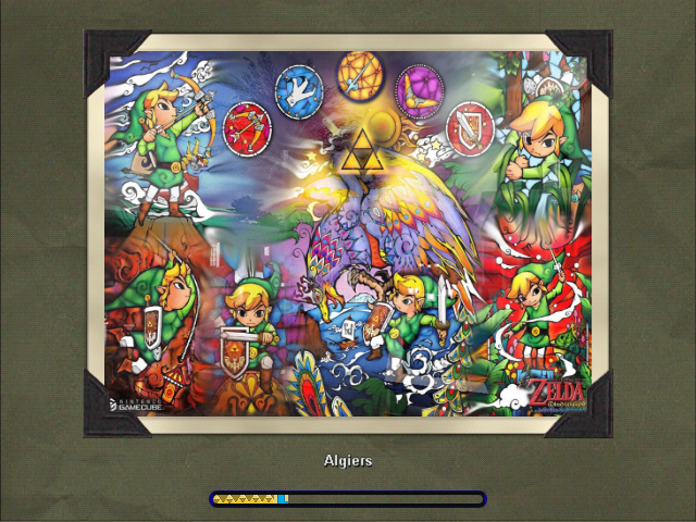 Legend Zelda Loading Screens