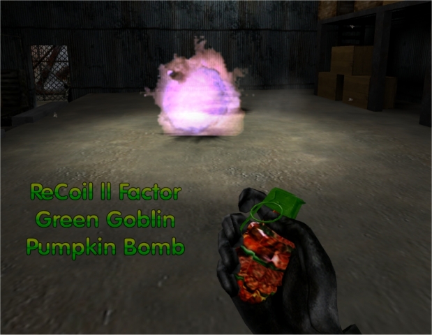 Green Goblin Pumpkin Bomb