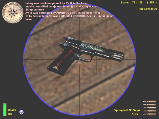 Black Old Colt 45