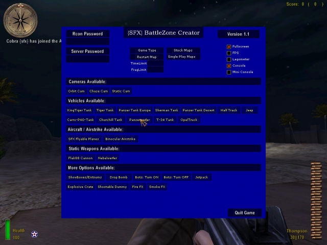Sfx Battlezone Creator