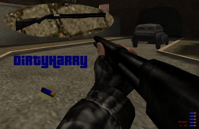 Black Winchester Shotgun