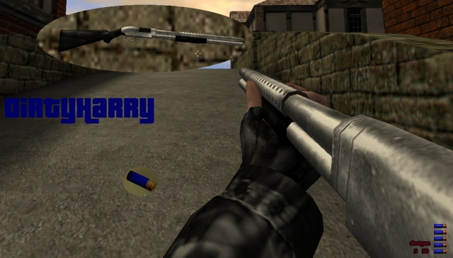 Chrome Winchester Shotgun