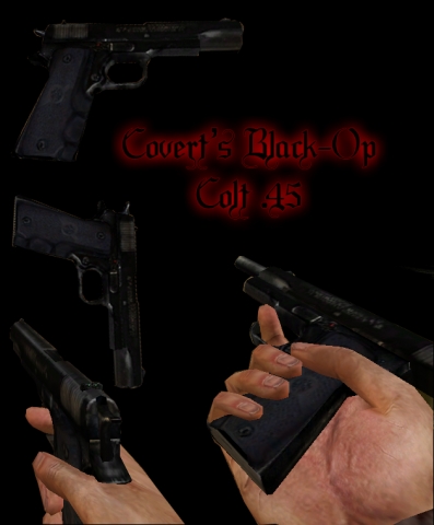 Black Op Colt 45