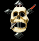 Cross Skull Compass