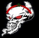 Devil Skull Compass