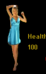 Dressed Girl Health Bar