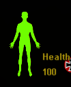 Human Body Health Bar