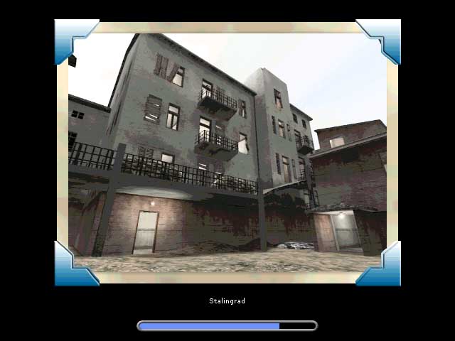 Blue Loading Screen Corners