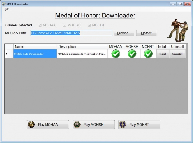 Medal of Honor Downloader