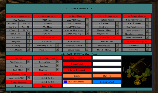 Ptw Admin Menu
