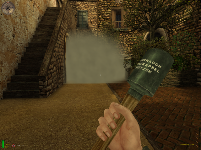 Grey Smoke Grenade