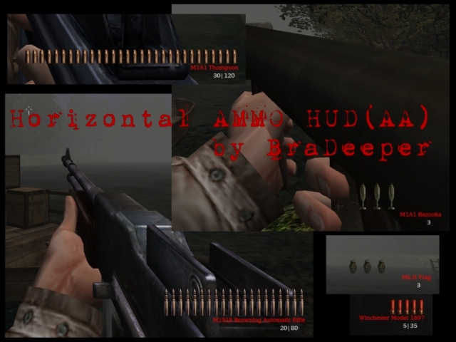 Horizontal Ammo HUD
